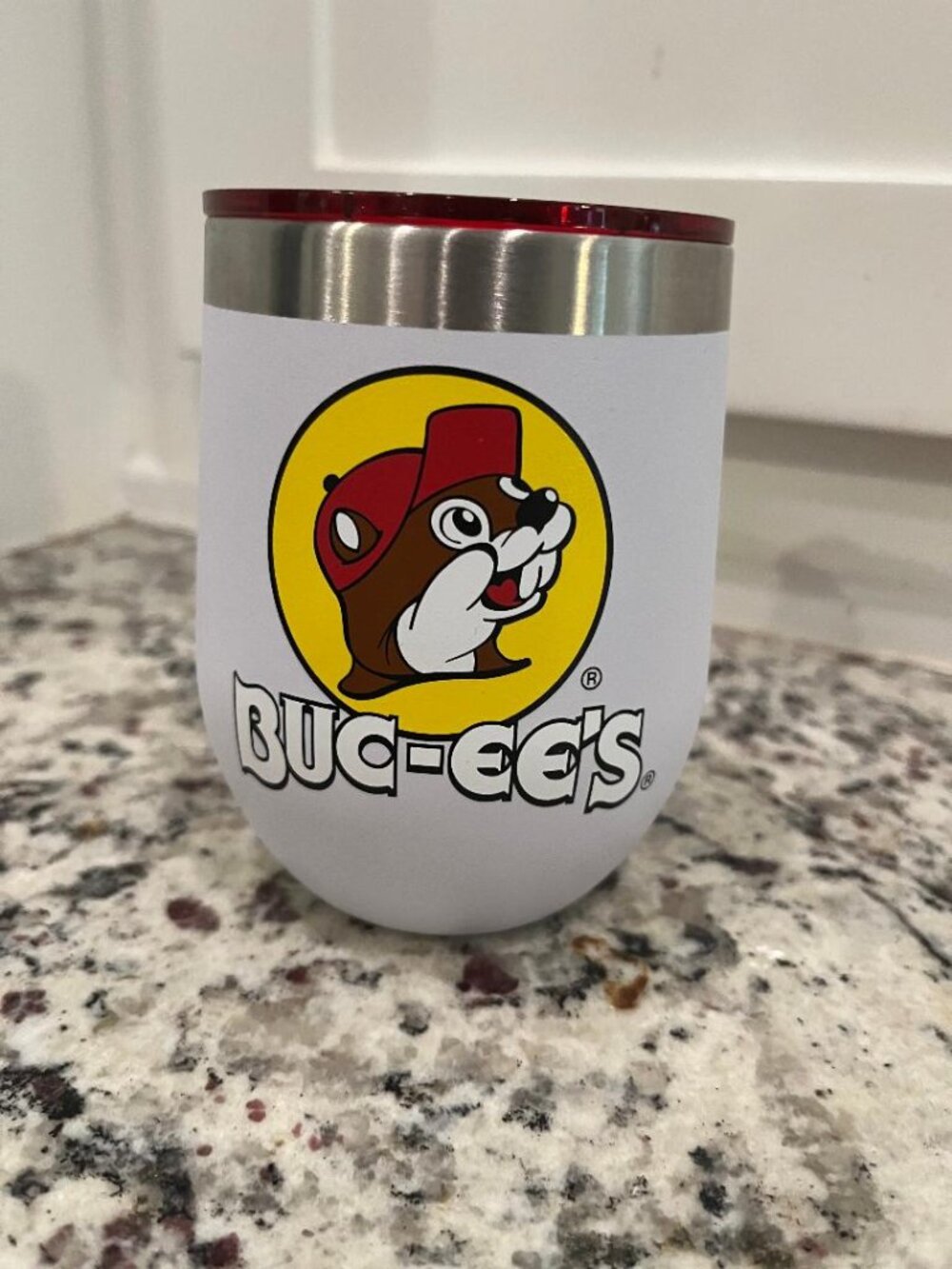 Buc-ee's Thermal Wine Tumbler - NEW